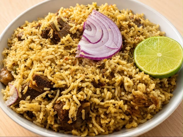 Chicken Dum Biryani.