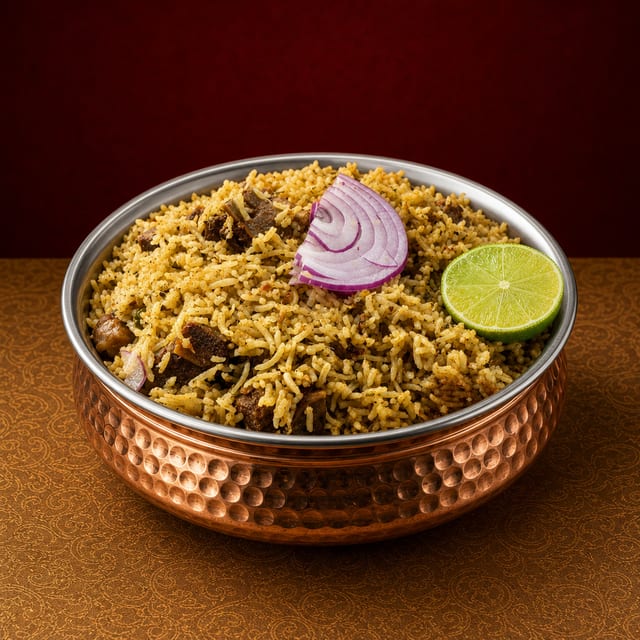 Choose Any Two Pulaos(Chicken/Mutton/Veg).