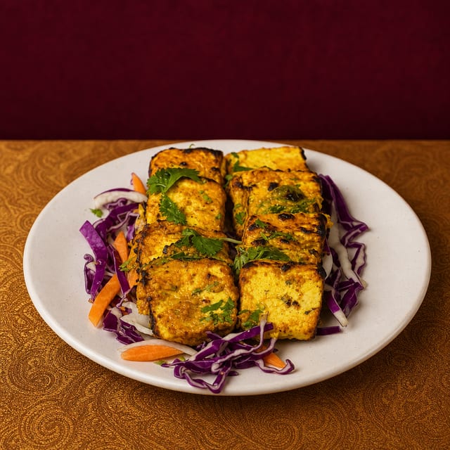 Paneer Tikka Kebab.